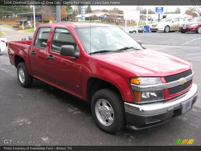 Cherry Red Metallic / Very Dark Pewter 2006 Chevrolet Colorado LT Crew Cab