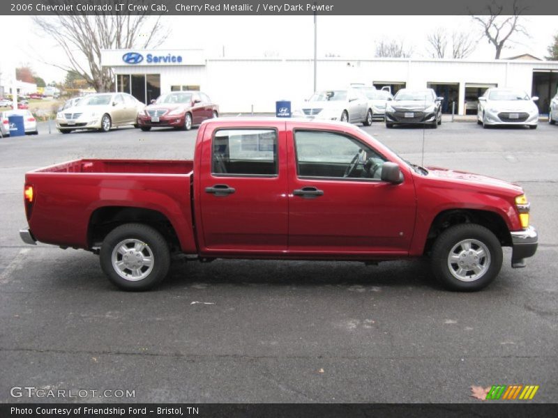 Cherry Red Metallic / Very Dark Pewter 2006 Chevrolet Colorado LT Crew Cab