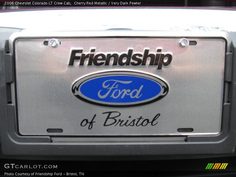 Cherry Red Metallic / Very Dark Pewter 2006 Chevrolet Colorado LT Crew Cab