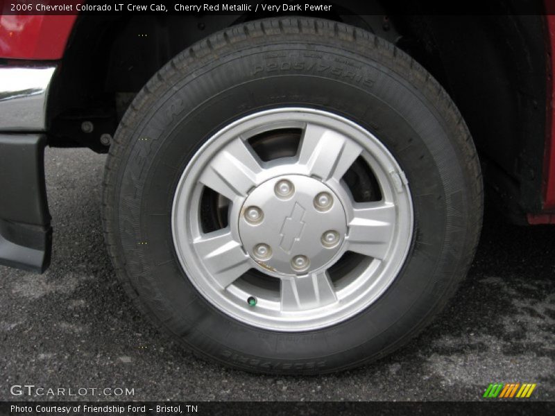 Cherry Red Metallic / Very Dark Pewter 2006 Chevrolet Colorado LT Crew Cab