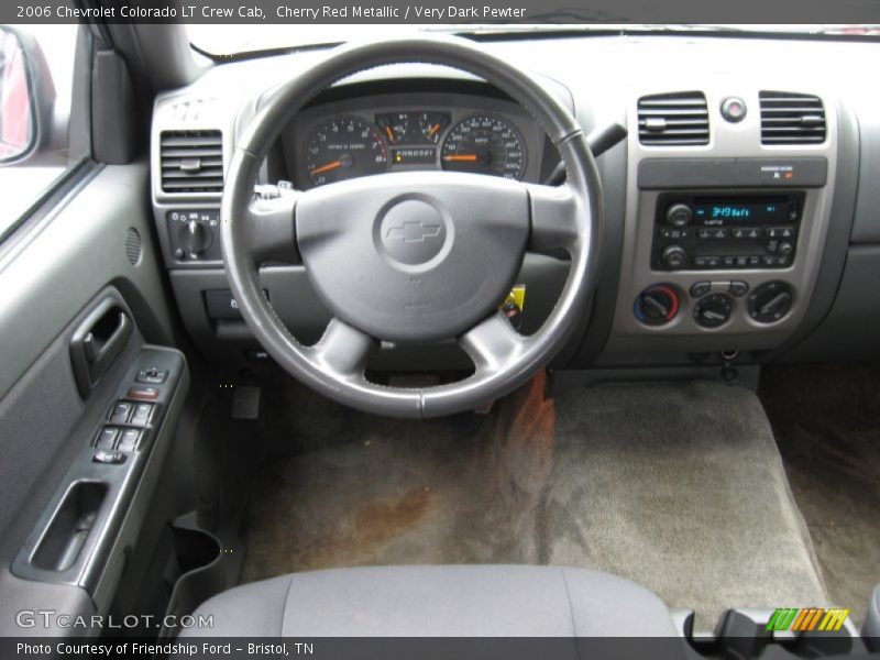 Cherry Red Metallic / Very Dark Pewter 2006 Chevrolet Colorado LT Crew Cab