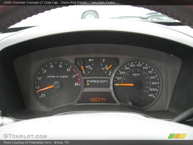 Cherry Red Metallic / Very Dark Pewter 2006 Chevrolet Colorado LT Crew Cab