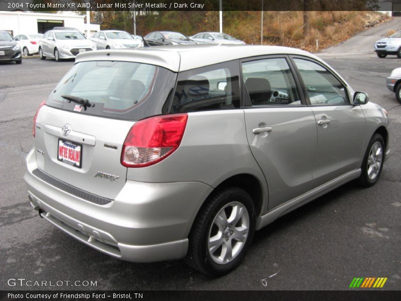 Lunar Mist Silver Metallic / Dark Gray 2004 Toyota Matrix XR AWD