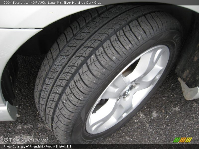 Lunar Mist Silver Metallic / Dark Gray 2004 Toyota Matrix XR AWD
