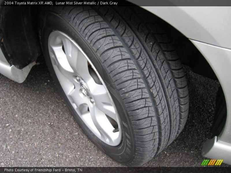 Lunar Mist Silver Metallic / Dark Gray 2004 Toyota Matrix XR AWD