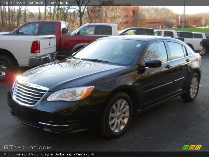 Black / Black 2011 Chrysler 200 Touring