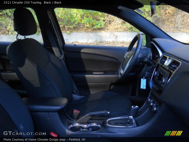 Black / Black 2011 Chrysler 200 Touring
