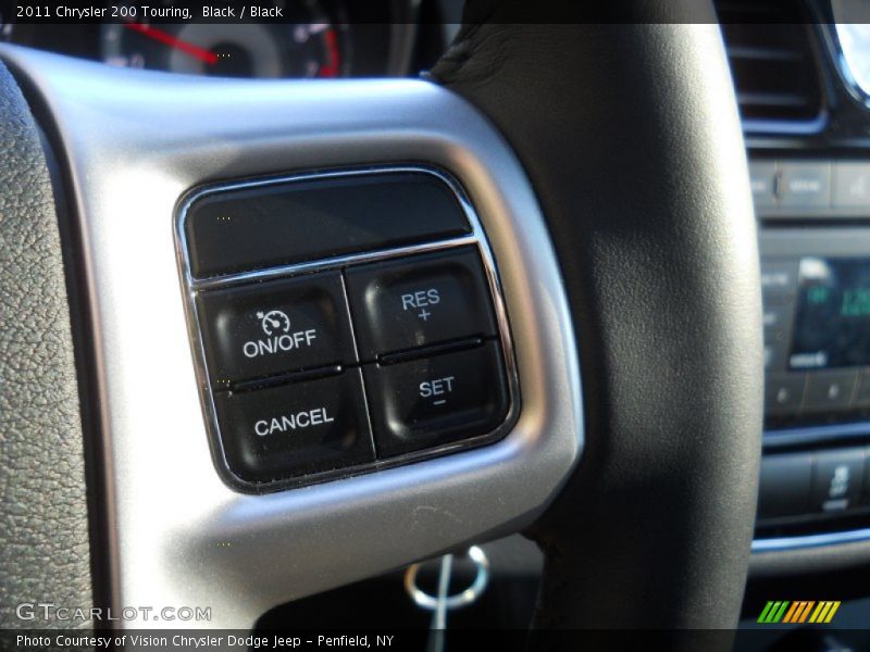 Black / Black 2011 Chrysler 200 Touring