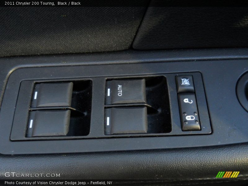 Black / Black 2011 Chrysler 200 Touring
