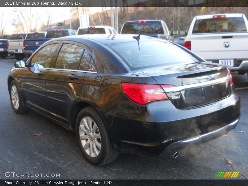 Black / Black 2011 Chrysler 200 Touring