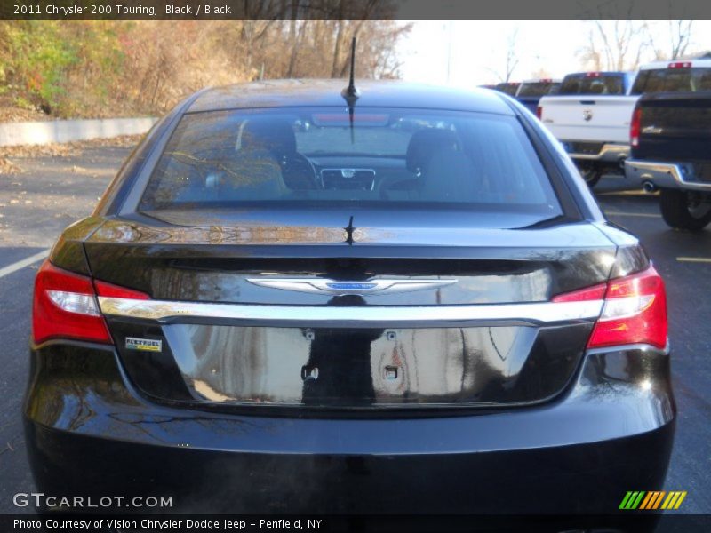 Black / Black 2011 Chrysler 200 Touring