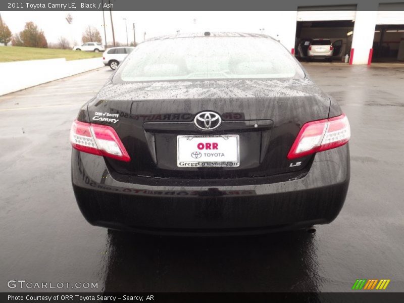 Black / Ash 2011 Toyota Camry LE