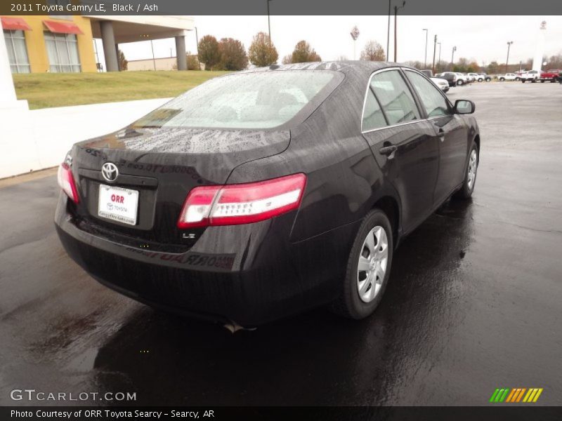 Black / Ash 2011 Toyota Camry LE
