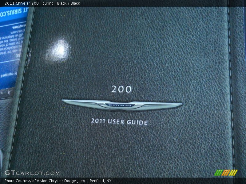 Black / Black 2011 Chrysler 200 Touring