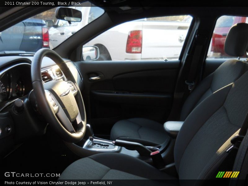 Black / Black 2011 Chrysler 200 Touring