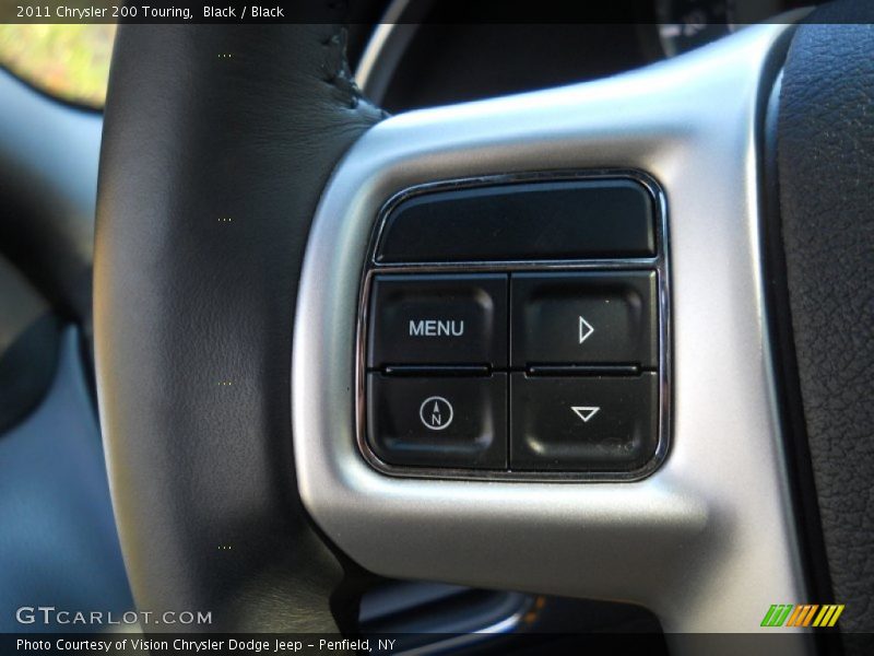 Black / Black 2011 Chrysler 200 Touring