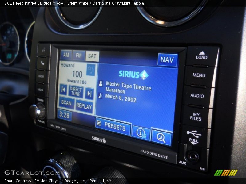 Bright White / Dark Slate Gray/Light Pebble 2011 Jeep Patriot Latitude X 4x4