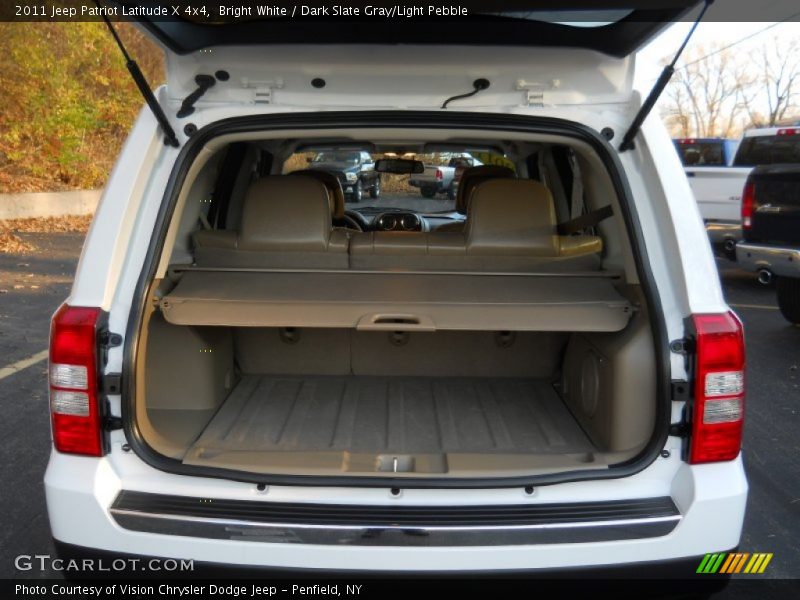 Bright White / Dark Slate Gray/Light Pebble 2011 Jeep Patriot Latitude X 4x4