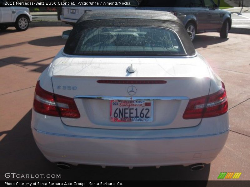 Arctic White / Almond/Mocha 2011 Mercedes-Benz E 350 Cabriolet
