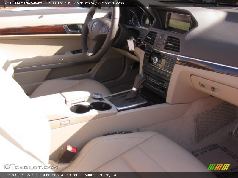 Arctic White / Almond/Mocha 2011 Mercedes-Benz E 350 Cabriolet