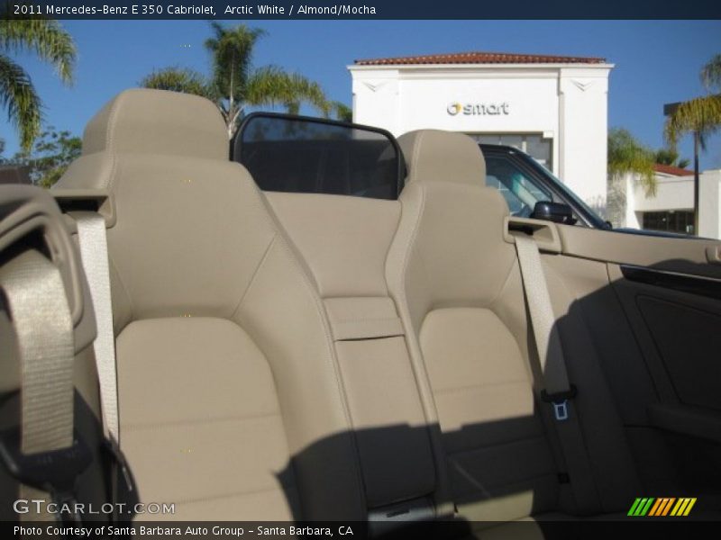 Arctic White / Almond/Mocha 2011 Mercedes-Benz E 350 Cabriolet