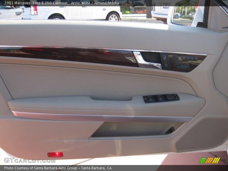 Arctic White / Almond/Mocha 2011 Mercedes-Benz E 350 Cabriolet