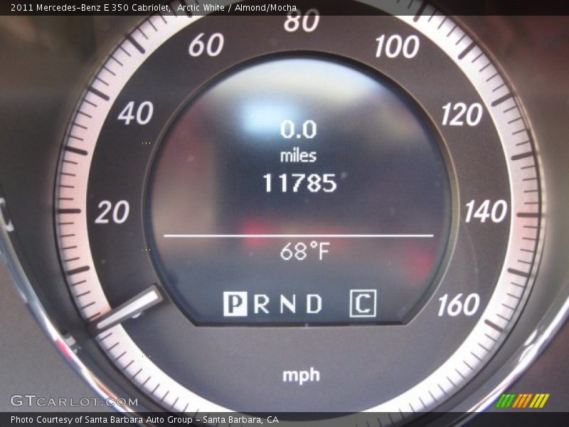 Arctic White / Almond/Mocha 2011 Mercedes-Benz E 350 Cabriolet