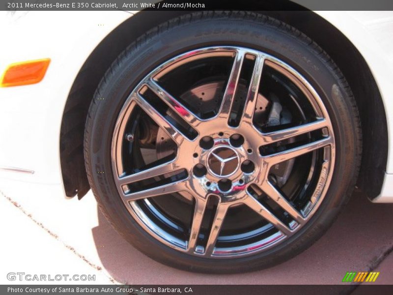 Arctic White / Almond/Mocha 2011 Mercedes-Benz E 350 Cabriolet