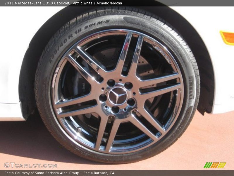 Arctic White / Almond/Mocha 2011 Mercedes-Benz E 350 Cabriolet