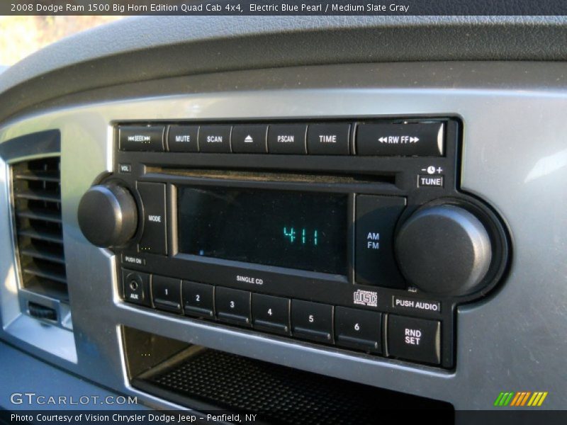 Audio System of 2008 Ram 1500 Big Horn Edition Quad Cab 4x4
