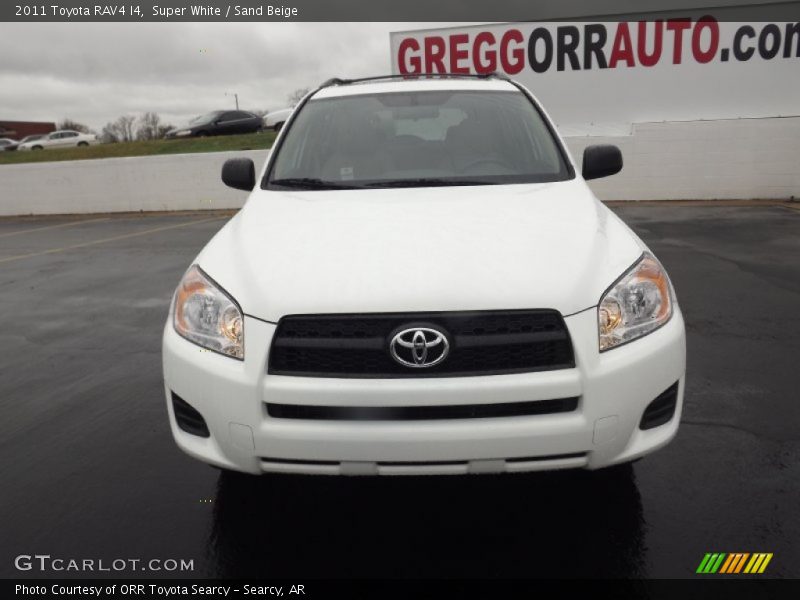 Super White / Sand Beige 2011 Toyota RAV4 I4