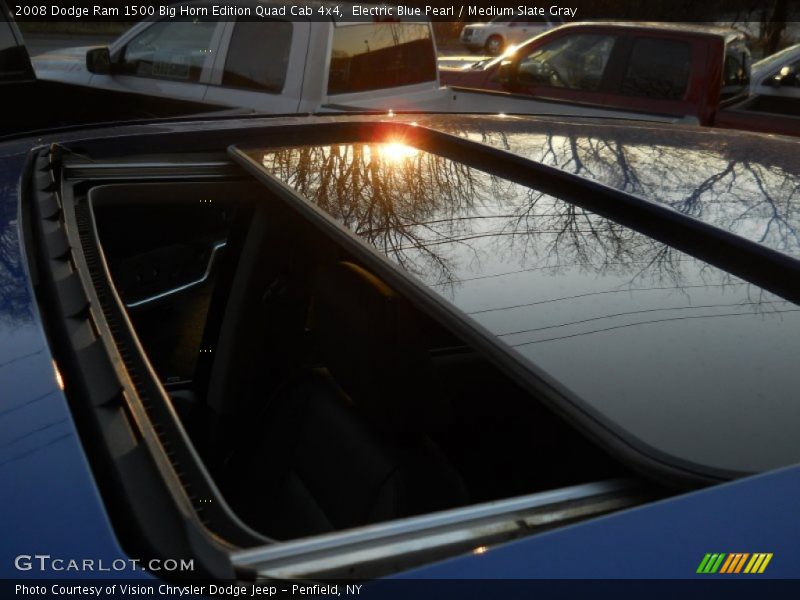 Electric Blue Pearl / Medium Slate Gray 2008 Dodge Ram 1500 Big Horn Edition Quad Cab 4x4