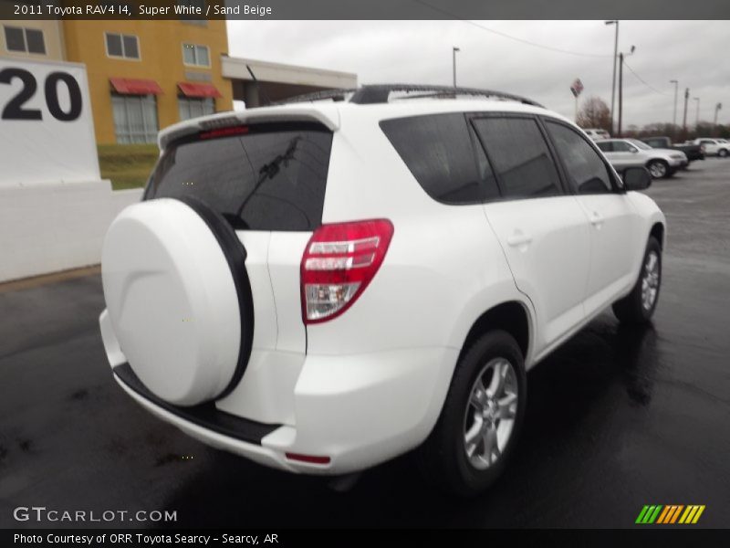 Super White / Sand Beige 2011 Toyota RAV4 I4