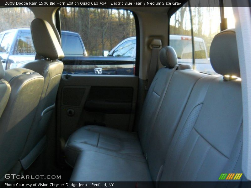 Electric Blue Pearl / Medium Slate Gray 2008 Dodge Ram 1500 Big Horn Edition Quad Cab 4x4