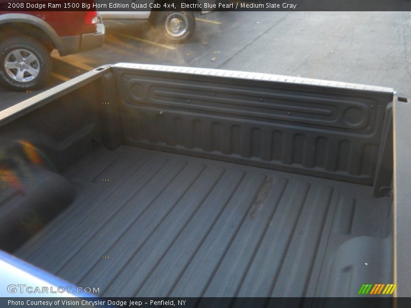 Electric Blue Pearl / Medium Slate Gray 2008 Dodge Ram 1500 Big Horn Edition Quad Cab 4x4