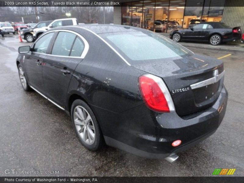 Tuxedo Black Metallic / Charcoal Black 2009 Lincoln MKS Sedan