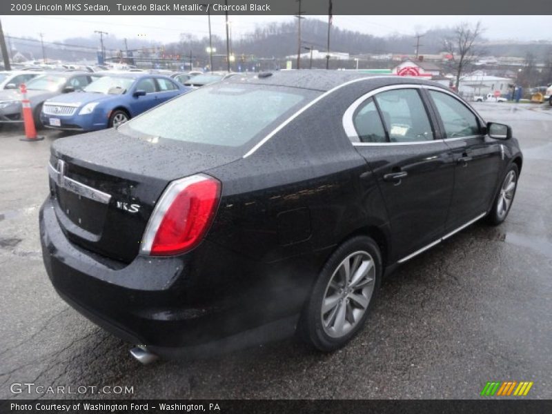 Tuxedo Black Metallic / Charcoal Black 2009 Lincoln MKS Sedan