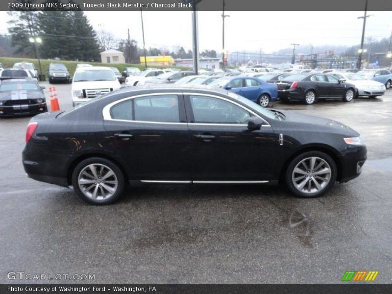 Tuxedo Black Metallic / Charcoal Black 2009 Lincoln MKS Sedan