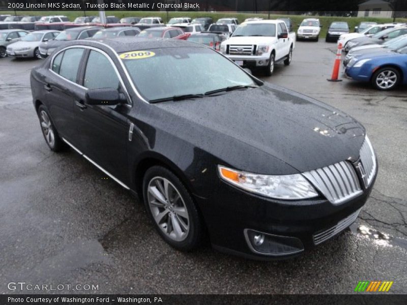 Tuxedo Black Metallic / Charcoal Black 2009 Lincoln MKS Sedan