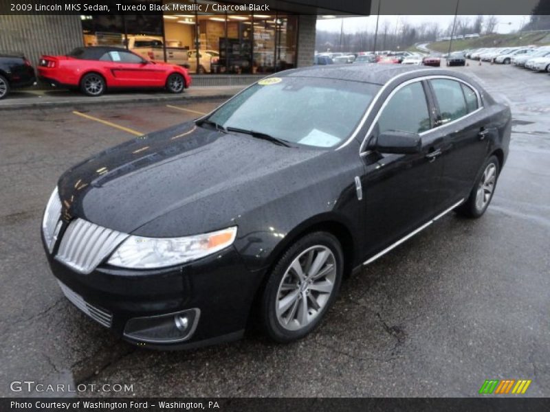 Tuxedo Black Metallic / Charcoal Black 2009 Lincoln MKS Sedan