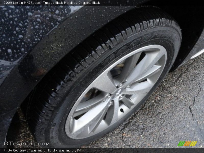 Tuxedo Black Metallic / Charcoal Black 2009 Lincoln MKS Sedan