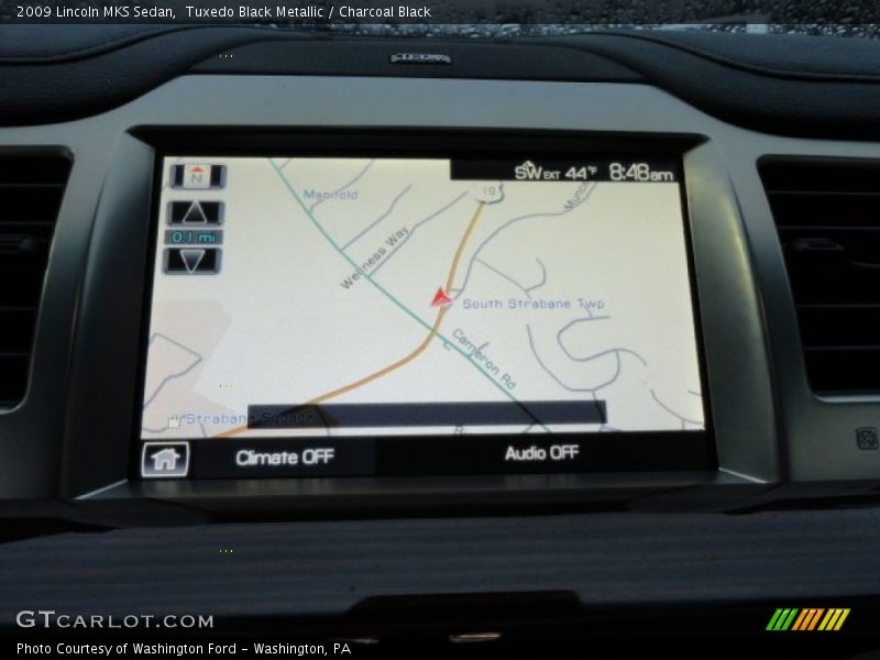 Tuxedo Black Metallic / Charcoal Black 2009 Lincoln MKS Sedan