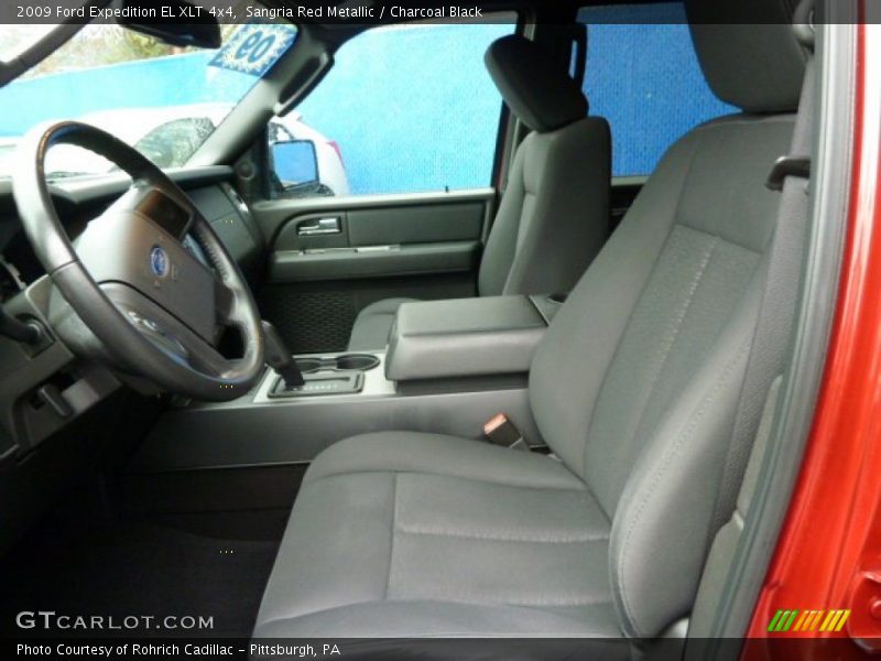 Sangria Red Metallic / Charcoal Black 2009 Ford Expedition EL XLT 4x4