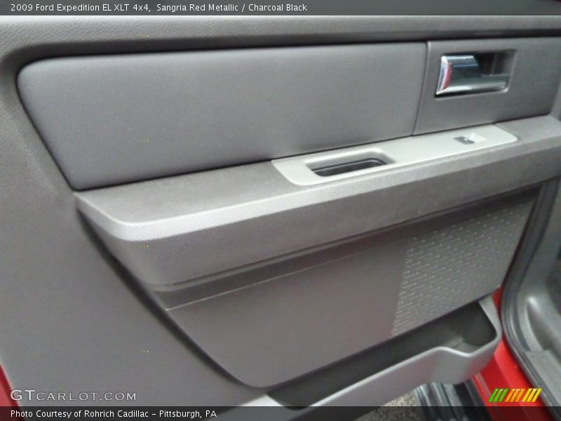 Sangria Red Metallic / Charcoal Black 2009 Ford Expedition EL XLT 4x4