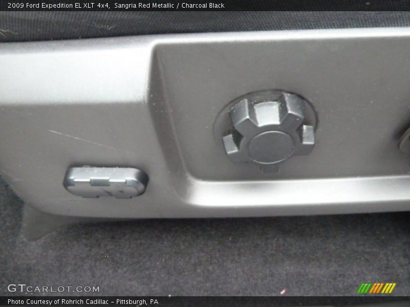 Sangria Red Metallic / Charcoal Black 2009 Ford Expedition EL XLT 4x4