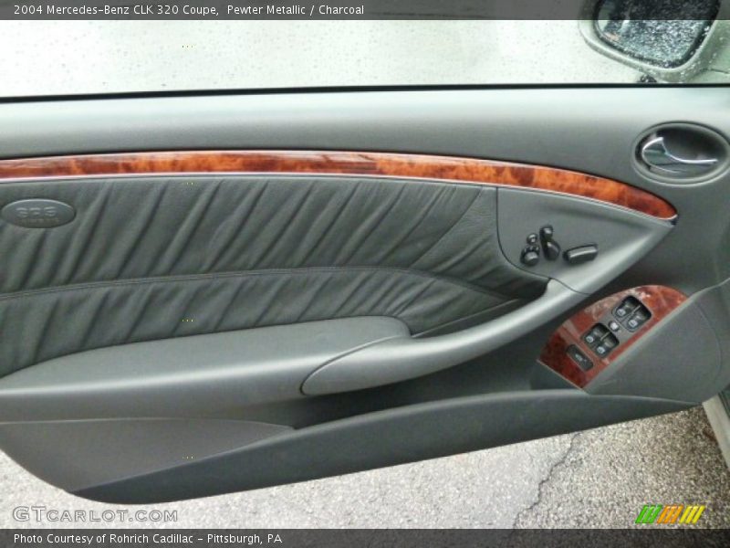 Pewter Metallic / Charcoal 2004 Mercedes-Benz CLK 320 Coupe