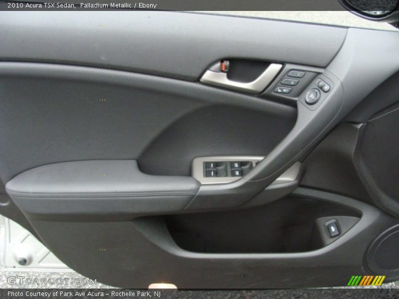 Palladium Metallic / Ebony 2010 Acura TSX Sedan