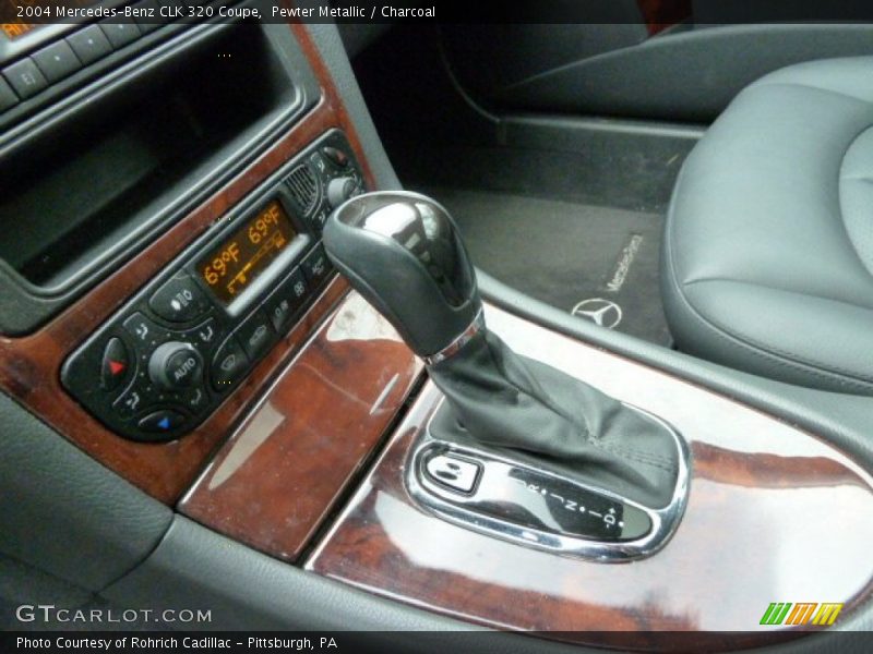 Pewter Metallic / Charcoal 2004 Mercedes-Benz CLK 320 Coupe