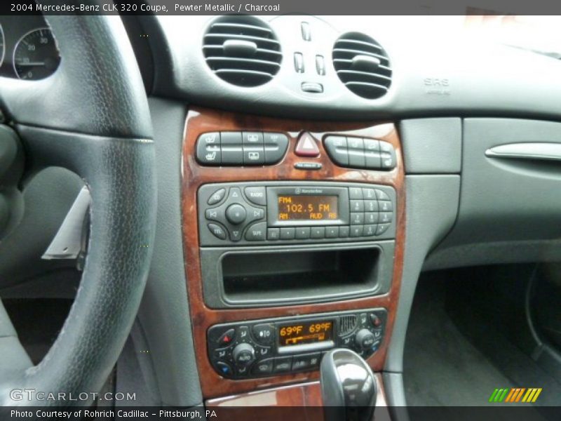 Pewter Metallic / Charcoal 2004 Mercedes-Benz CLK 320 Coupe