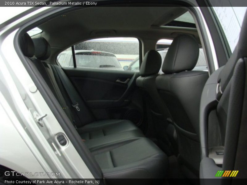 Palladium Metallic / Ebony 2010 Acura TSX Sedan